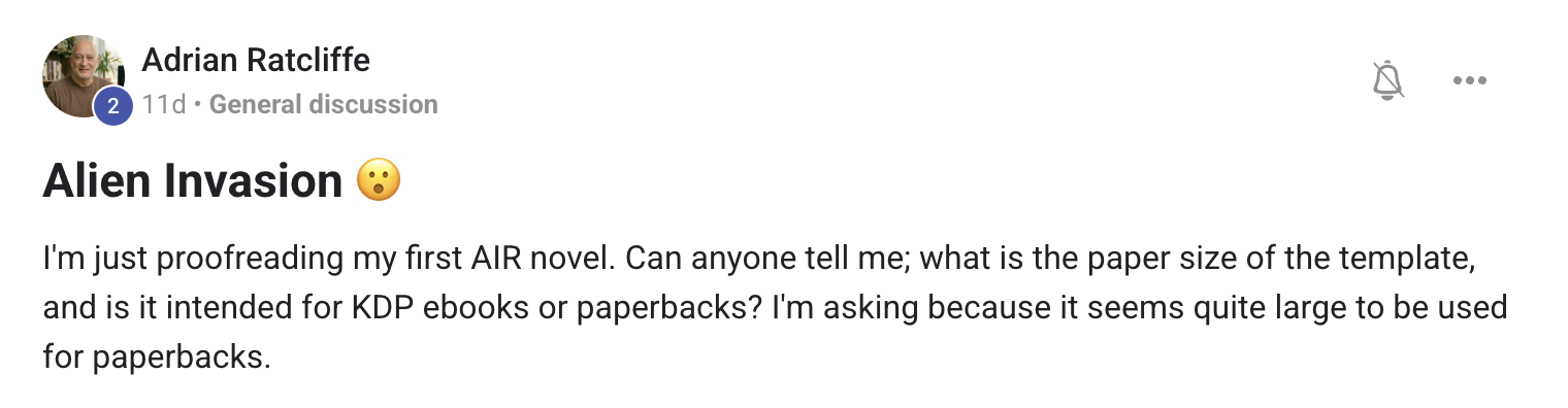 Customer publishes first book using the bot