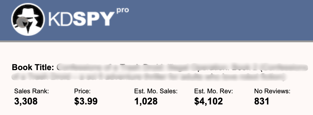 Comedy sci-fi earnings screenshot