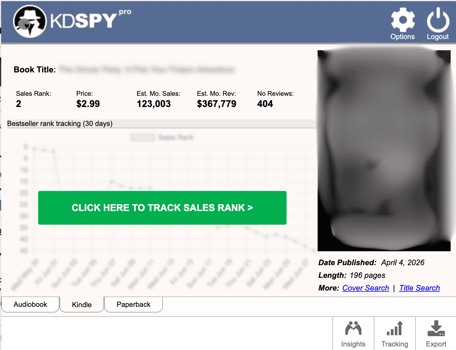 KDSpy Data Screenshot 2