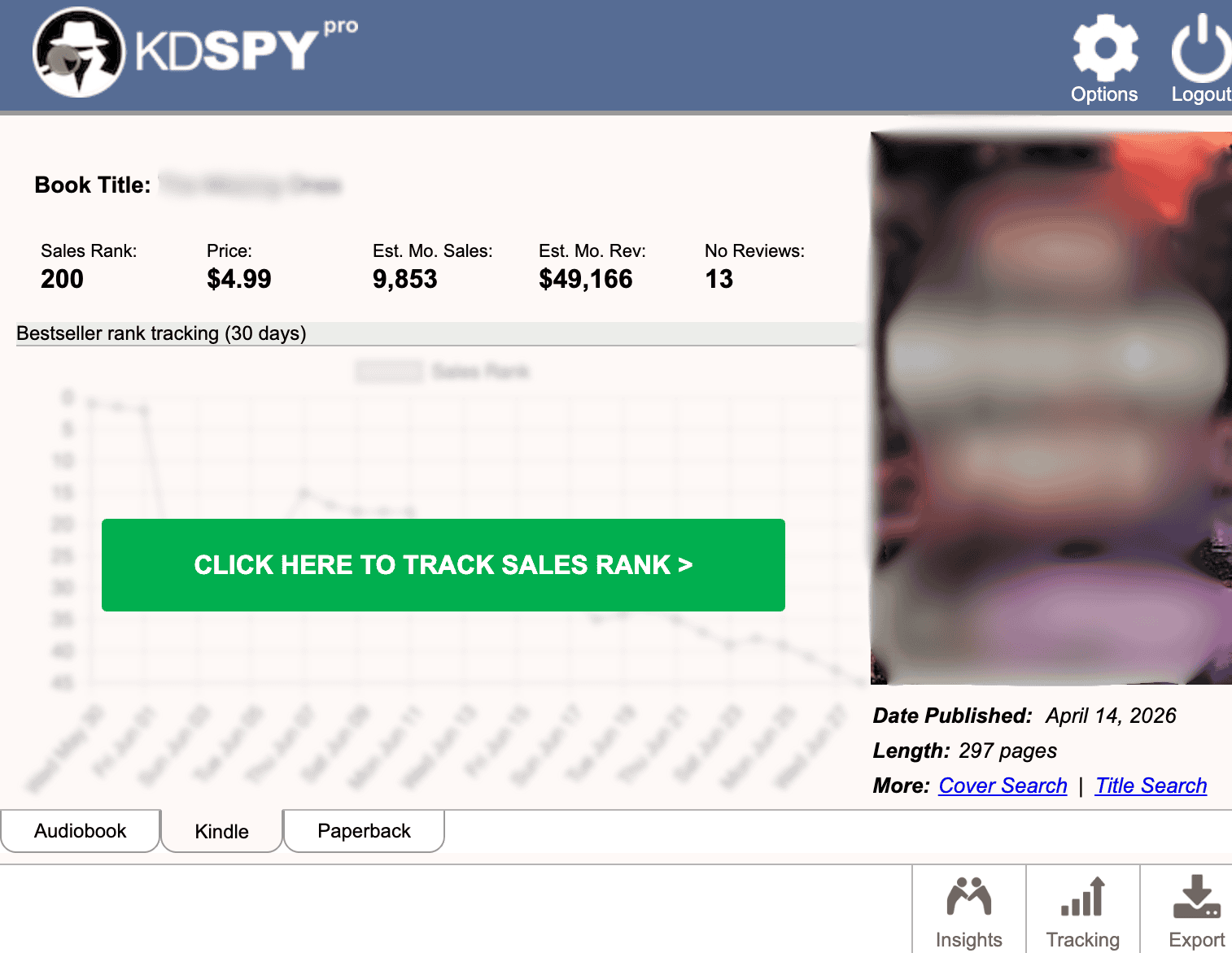 KDSpy Data Screenshot 4