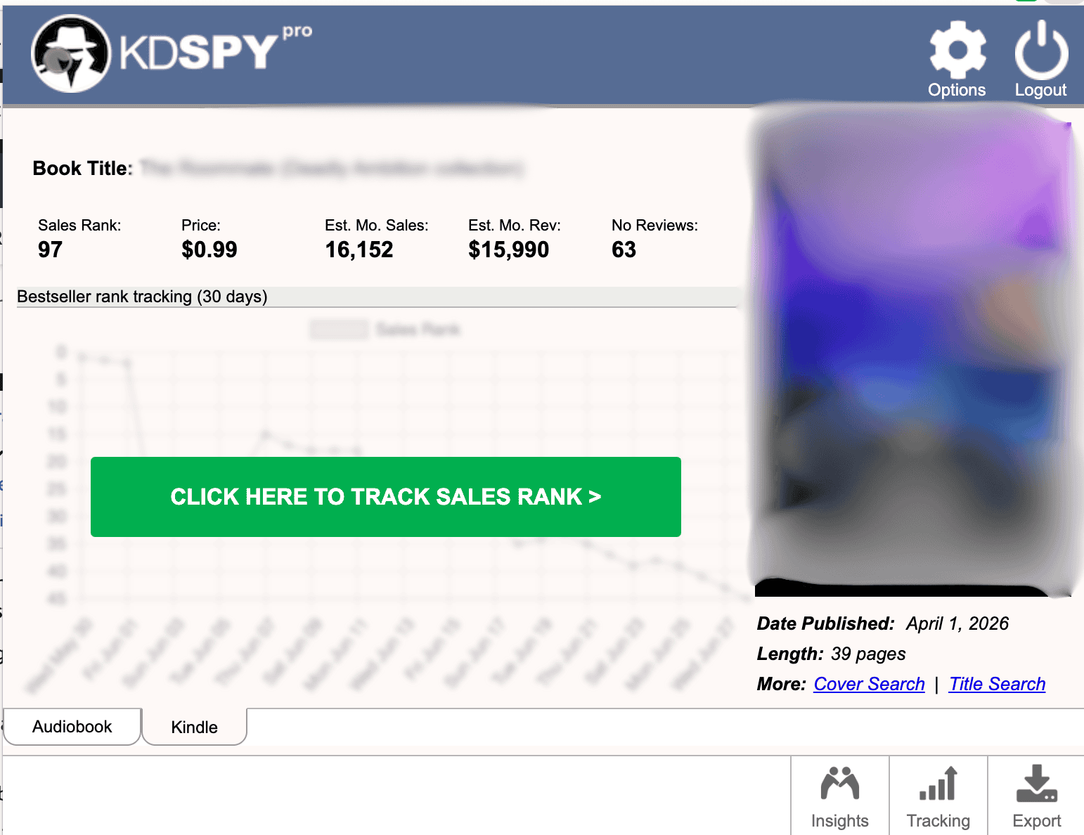 KDSpy Data Screenshot 3