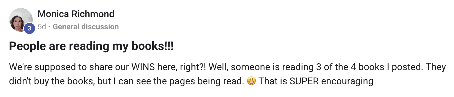 Monica testimonial