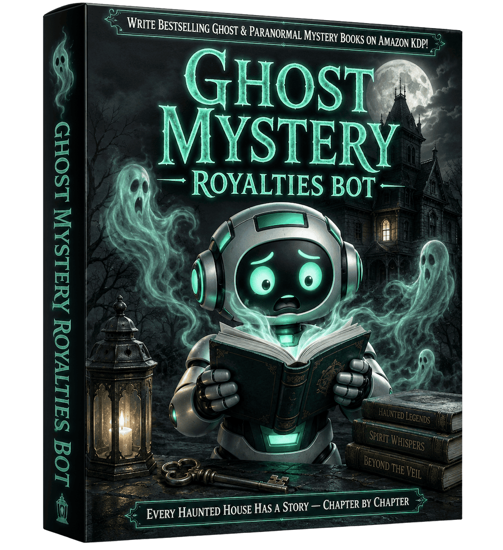 Ghost Mystery Royalties Bot 3D cover artwork